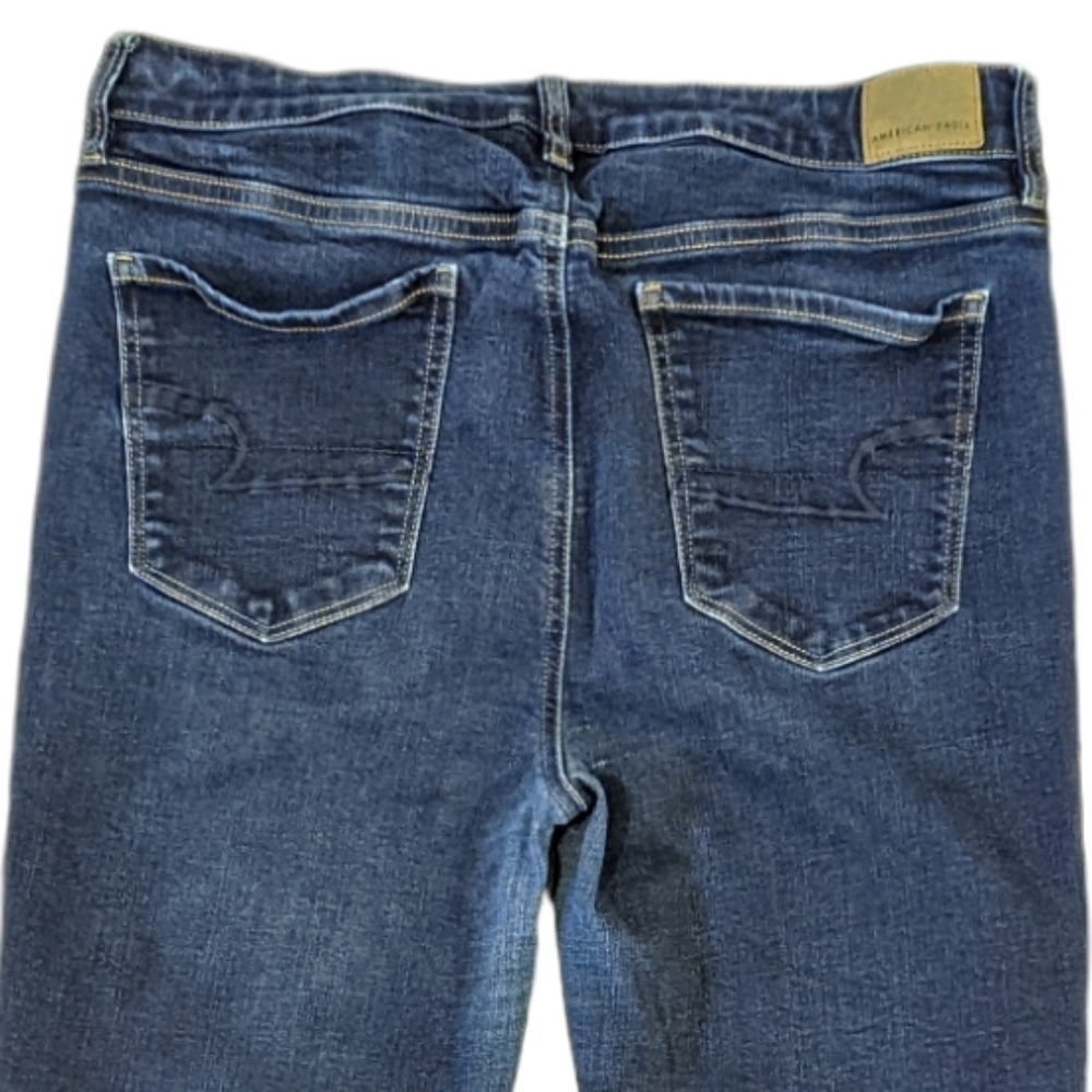 American Eagle High Rise Jegging 14 R - Picture 6 of 12